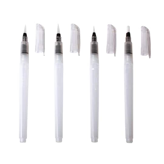 12 Packs: 4 ct. (48 total) Water Brush Pens by Recollections™